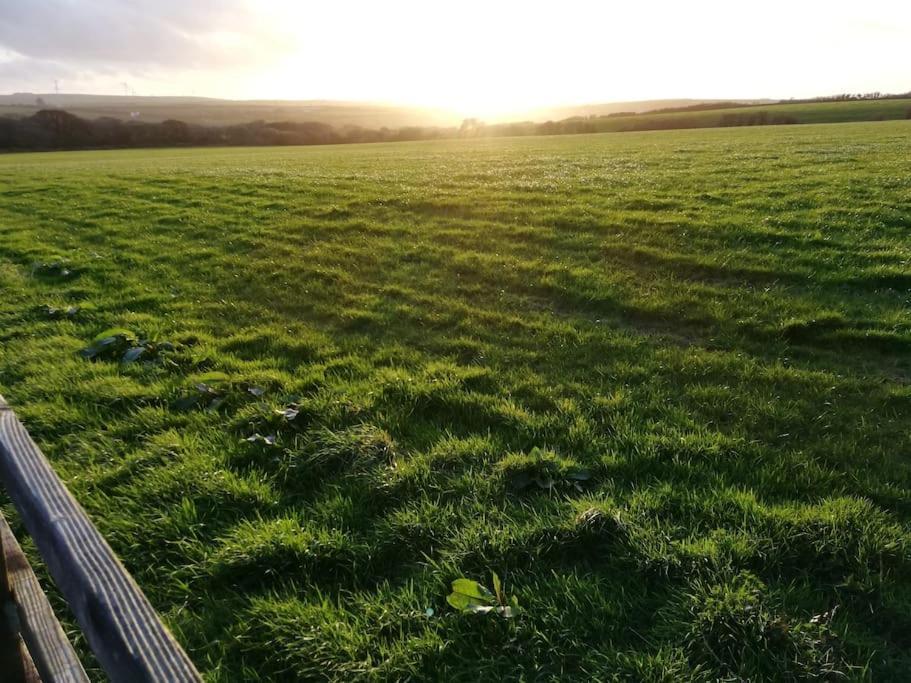 Cozy Country Cottage With Beautiful Rural Views Newquay  Bagian luar foto